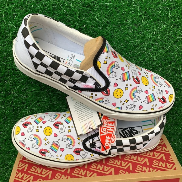 VANS CLASSIC SLIP ON FLOUR SHOP Iconschckrbrd men’ - Picture 14 of 16